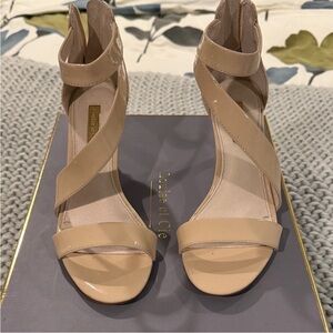 Louise et Cie nude strappy heel